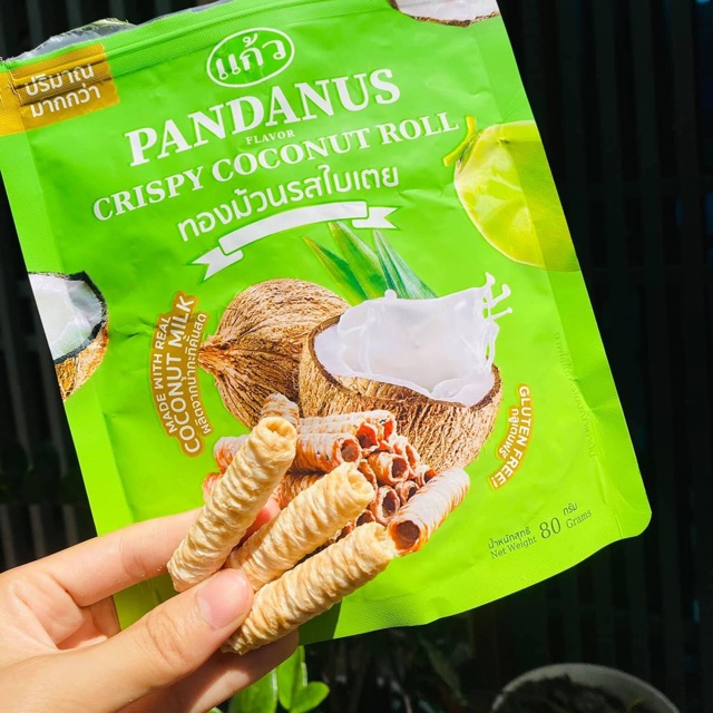 Bánh cuộn dừa Thái Lan (8 vị )