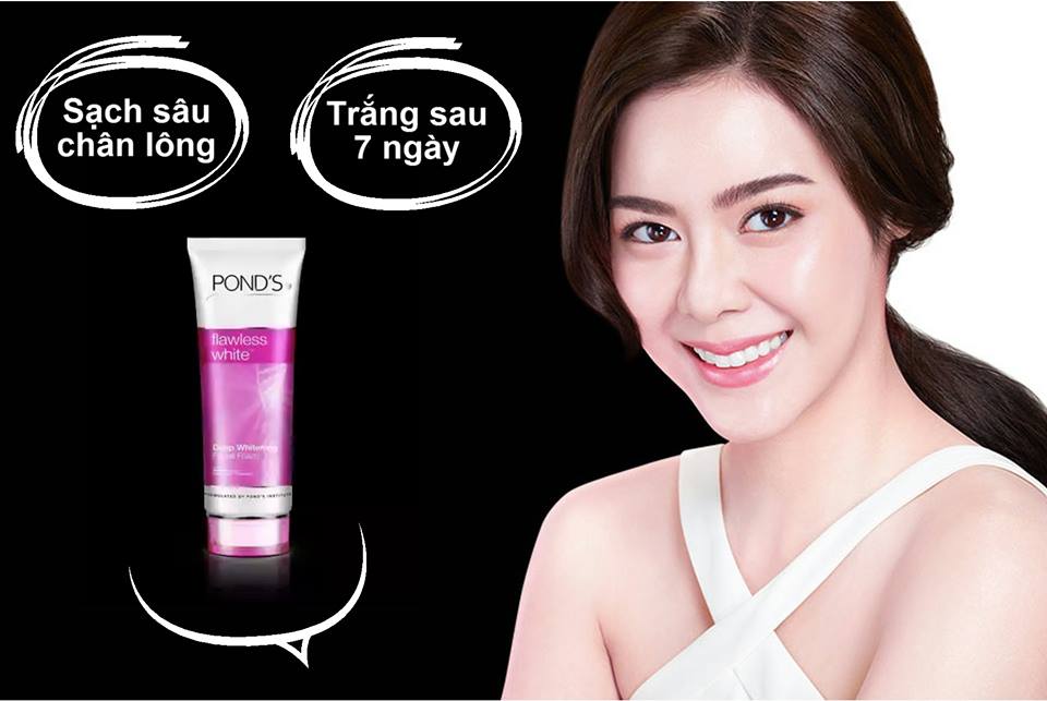[HCM]SỮA RỬA MẶT TRẮNG DA CAO CẤP PONDS FLAWLESS WHITE (100G)