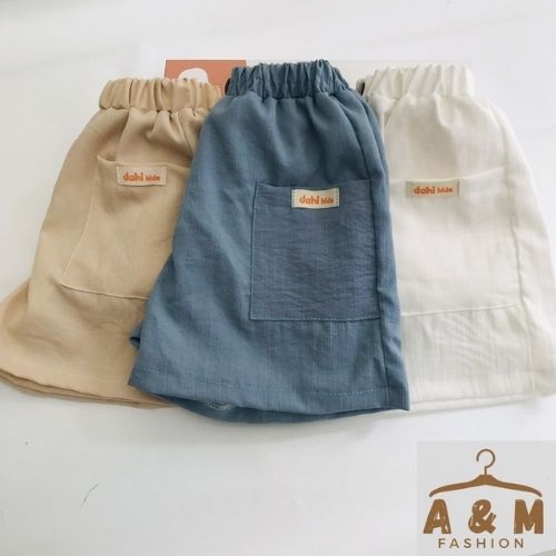 Quần Đùi Đũi Trẻ Em Phong Cách Size 10-35kg