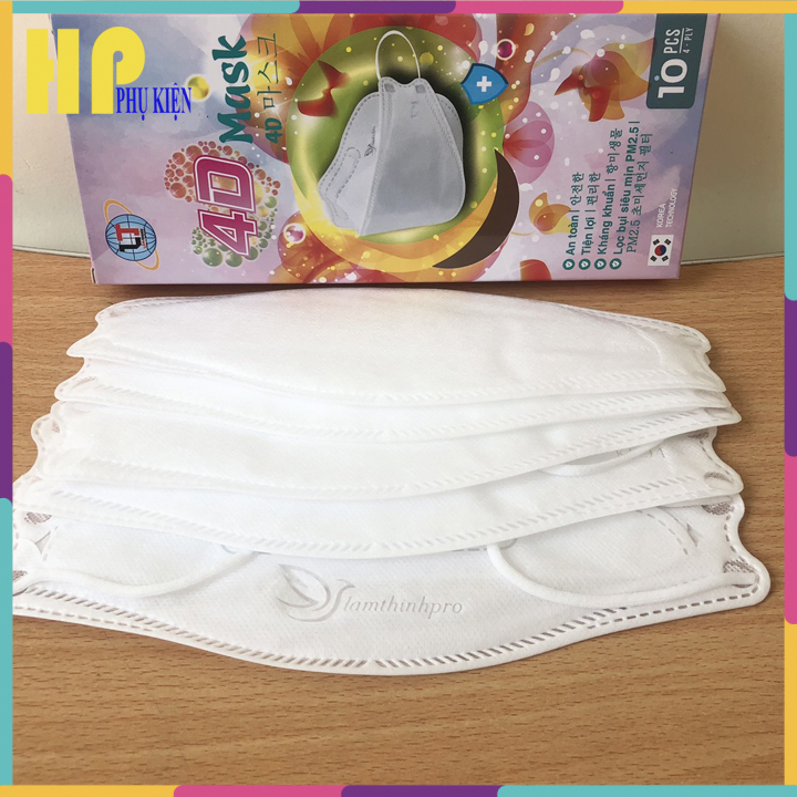 [COMBO 20 CÁI] Khẩu trang 4 lớp KF94 LÂM THỊNH