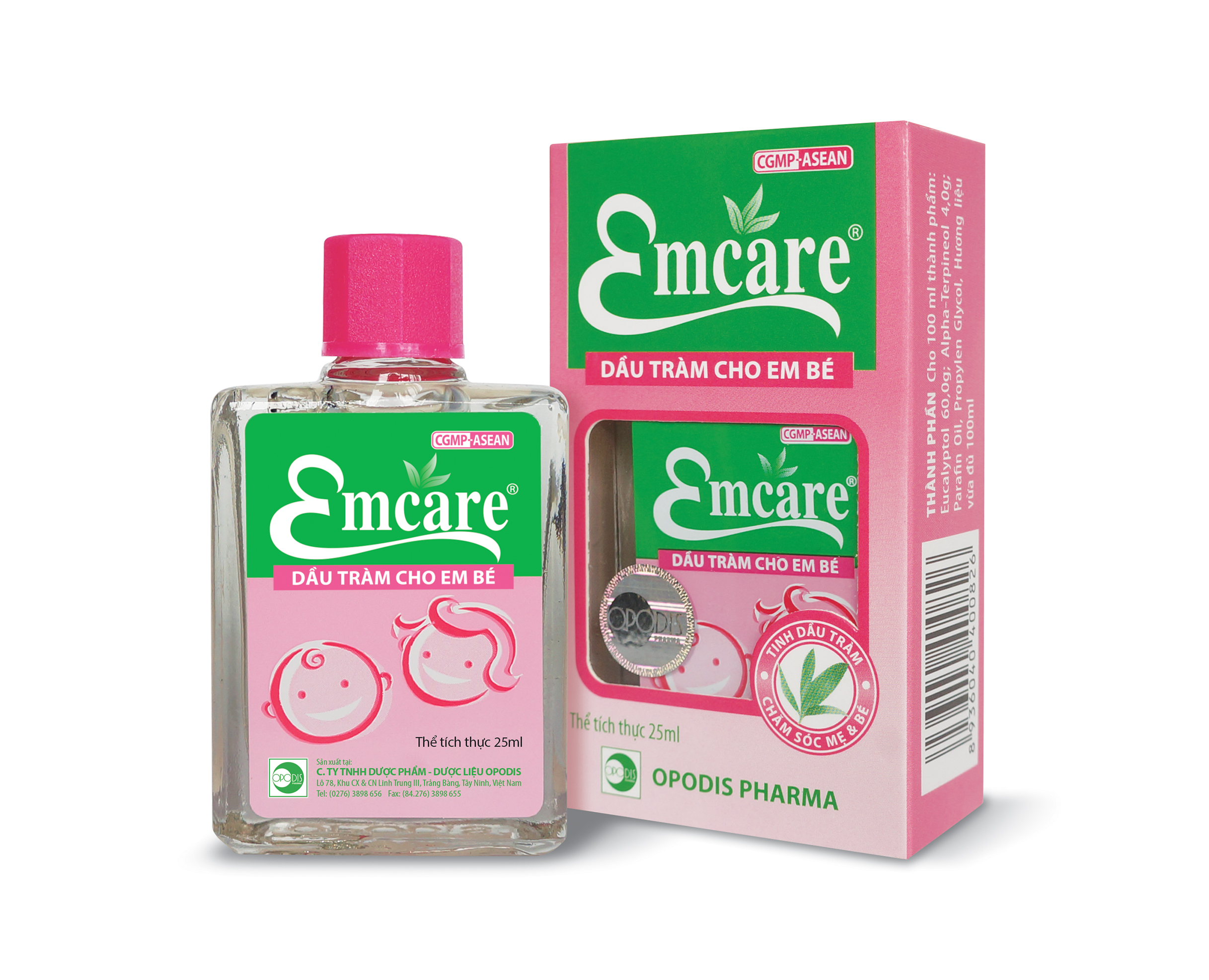 [HCM]Dầu khuynh diệp cho bé EMCARE 25ml