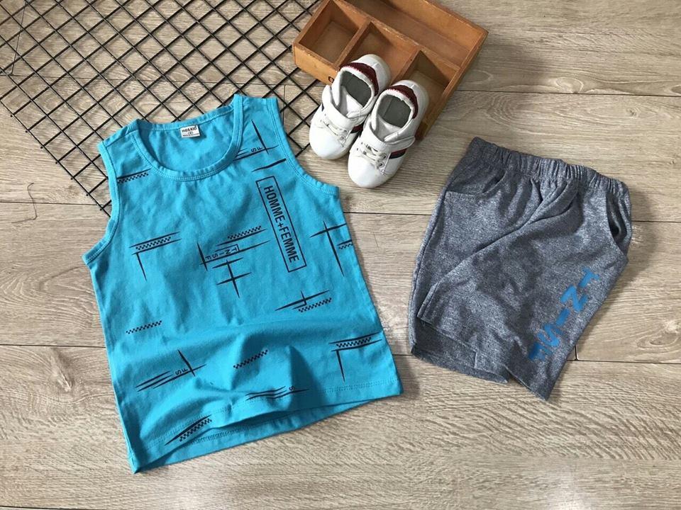 Bộ COTTON 4 CHIỀU SIZE ĐẠI CHO BÉ TRAI 20-38kg