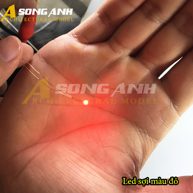 Đèn LED sợi bóng 0603 đã hàn sẵn ( 1 bịch 5 đèn )