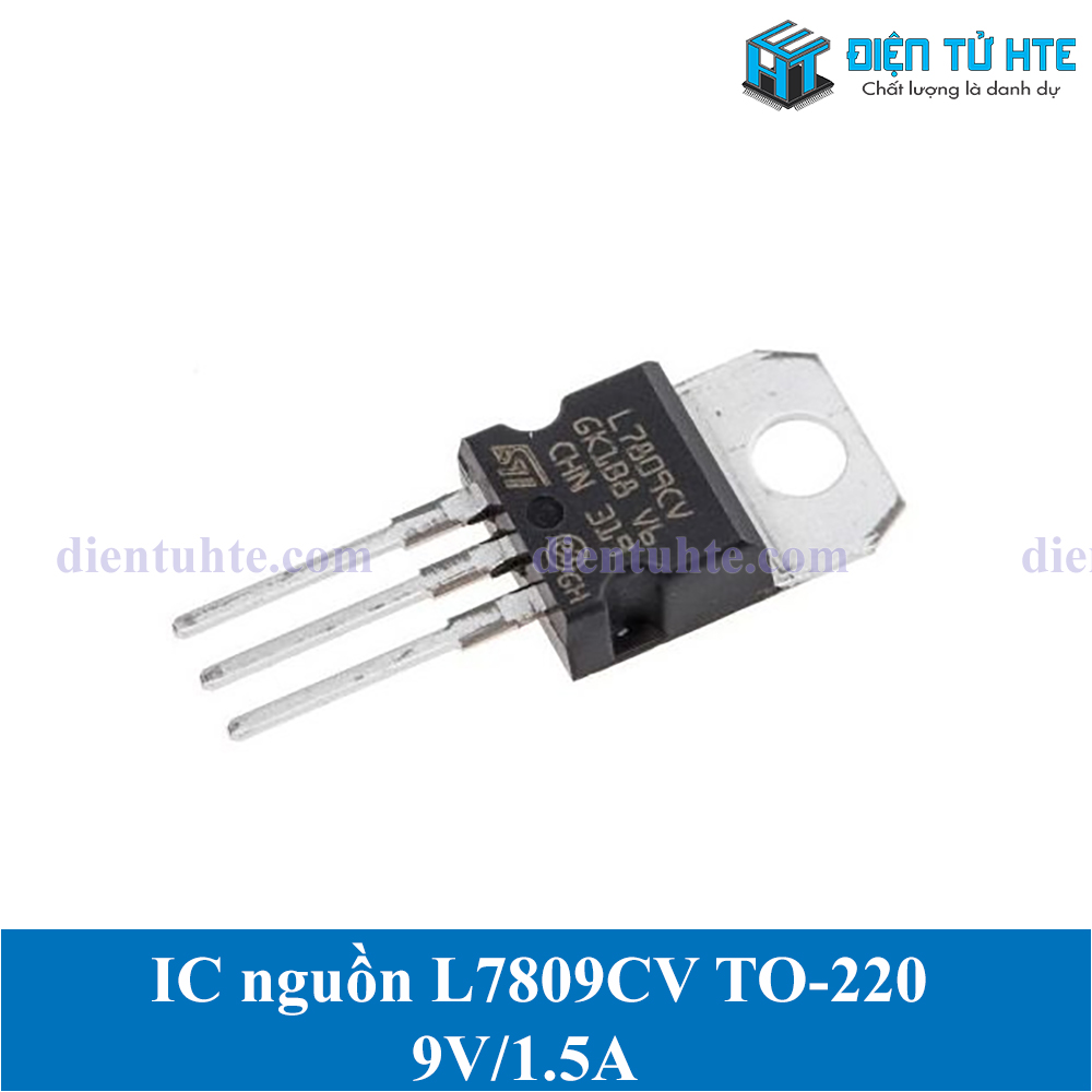 Combo 3 IC ổn áp nguồn LDO 7809 L7809CV 9V 1.5A chân cắm TO-220