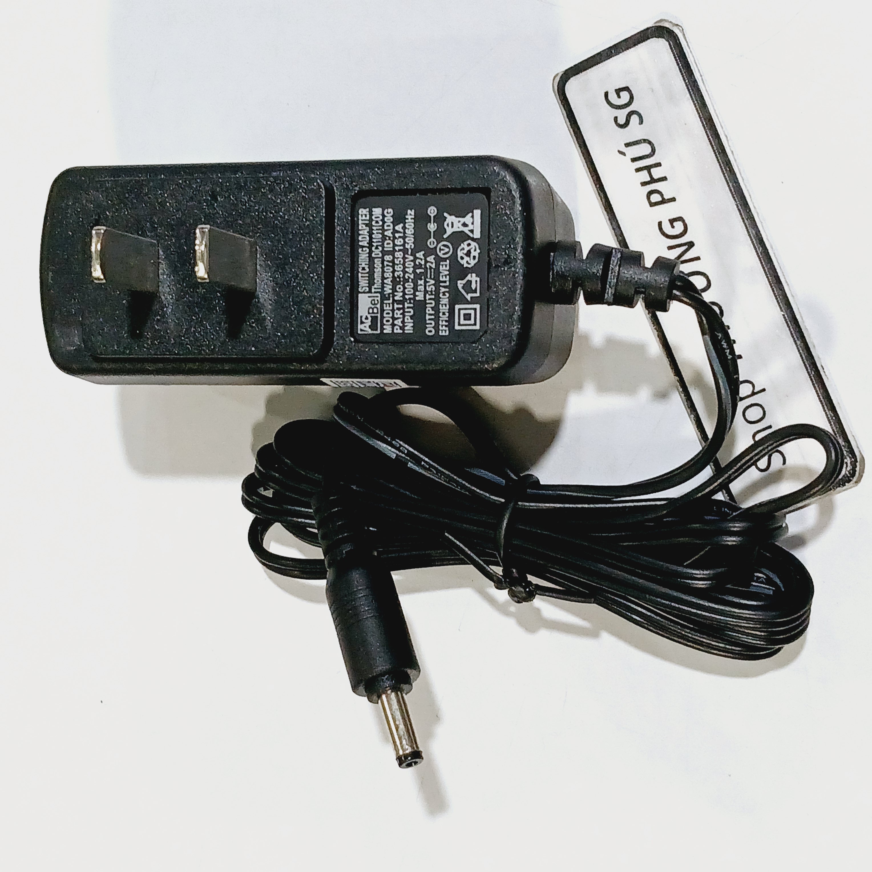 Nguồn Adapter DC 5V - 2A (Đầu 3.5mm X 1.35mm) (Nhiều hiệu khác nhau)
