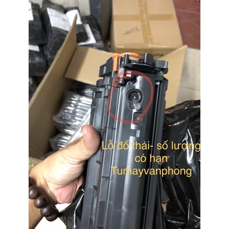 Hộp mực 49a/53 có lỗ đổ mực và lỗ đổ mực thải dùng cho máy 3300/hp1320/hp2014/2015