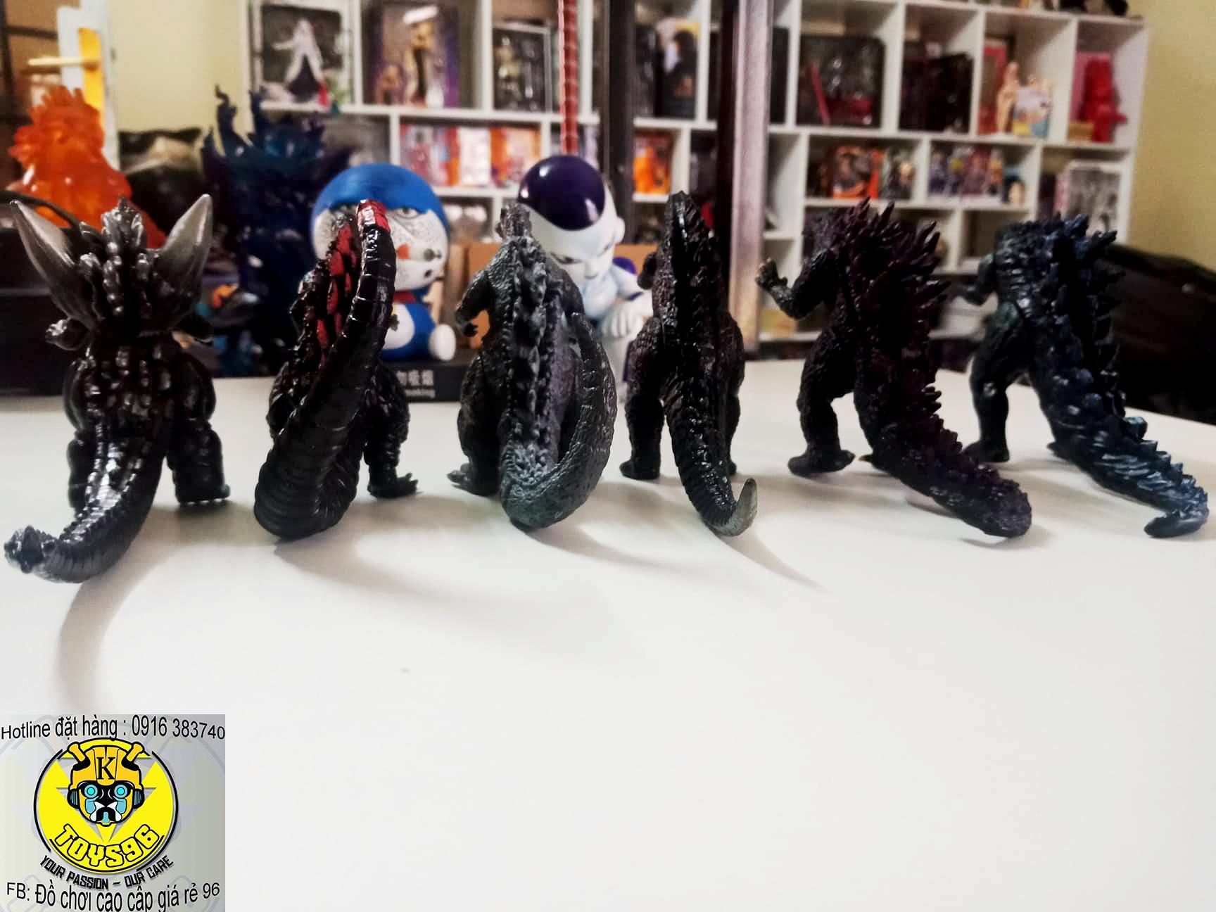 Set 6 Mô hình Godzilla