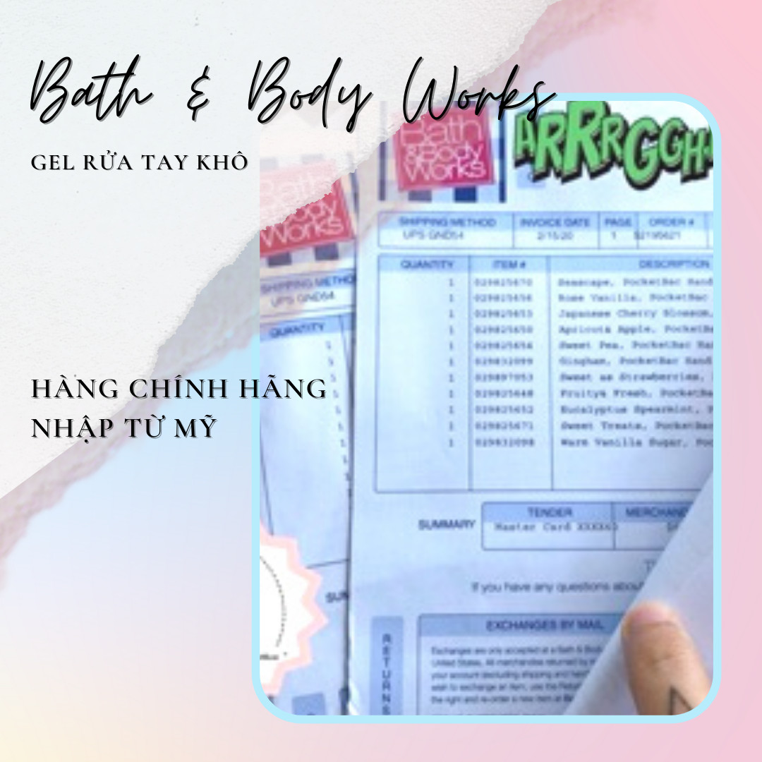 MÓC TREO GEL RỬA TAY BATH & BODY WORKS