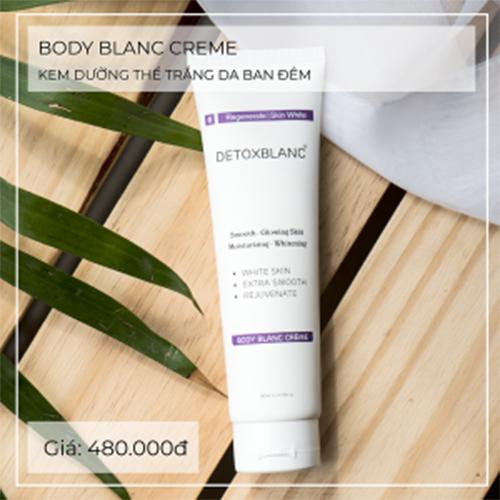 [HCM]Kem Dưỡng Trắng Da Ban Đêm Body Blanc 180ml