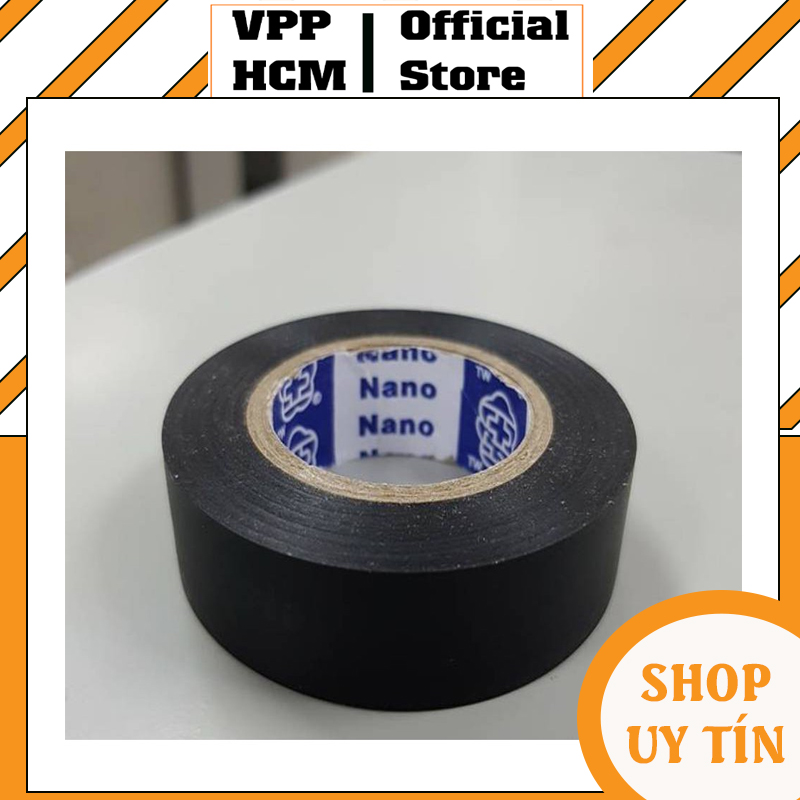[COMBO 3 Cuộn] Băng Keo Nano Đen Cách Điện Nhỏ và Lớn