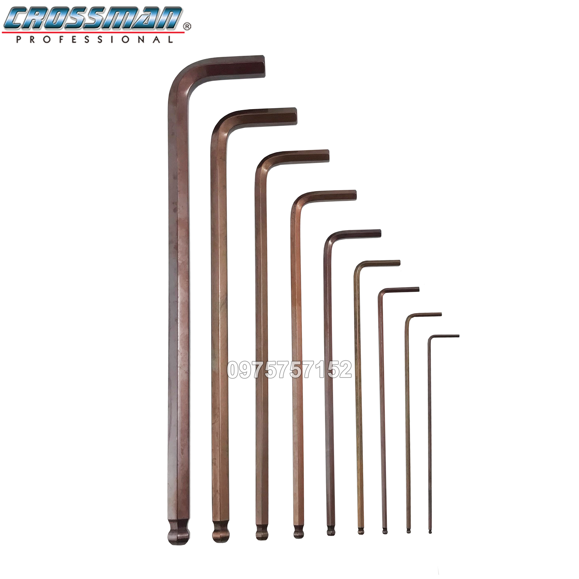 Lục giác lẻ Crossman 1.5-10mm - Lục giác CROSSMAN 1.5 / 2 / 2.5 / 3 / 4 / 5 / 6 / 8 / 10mm