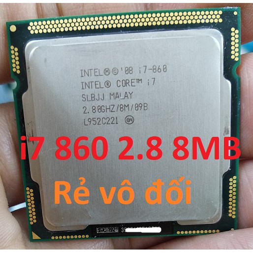CPU Core i3 i5 i7 Socket 1156 dành cho máy tính bàn giá tốt