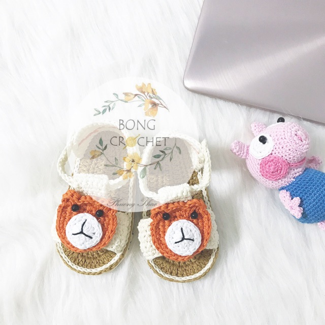 Sandal Gấu Len ? Xinh Cho Bé Yêu ???