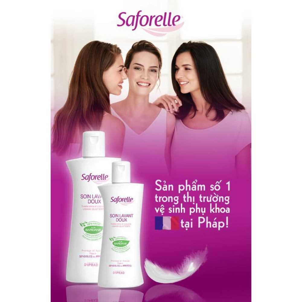 Dung Dịch Vệ Sinh Phụ Nữ Saforelle 250Ml
