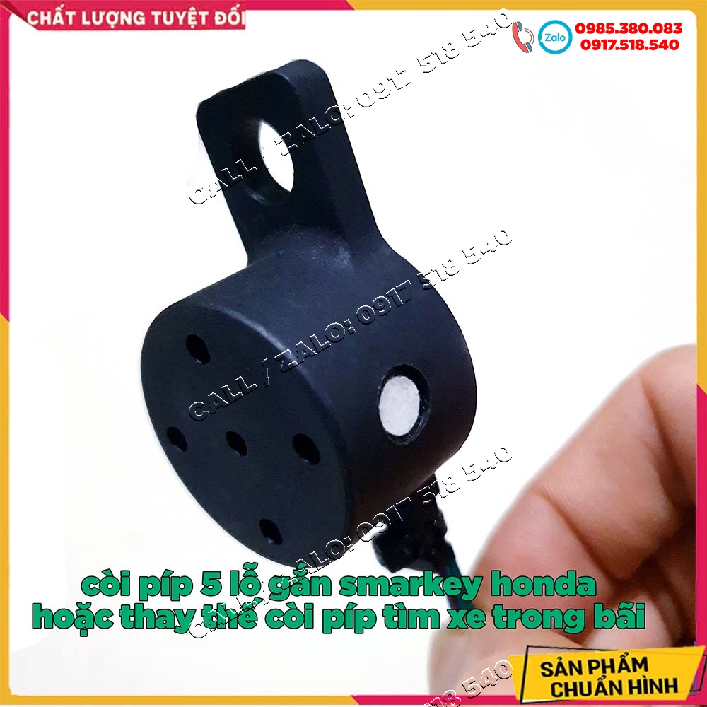 Còi chip 5 lỗ cho smartkey honda