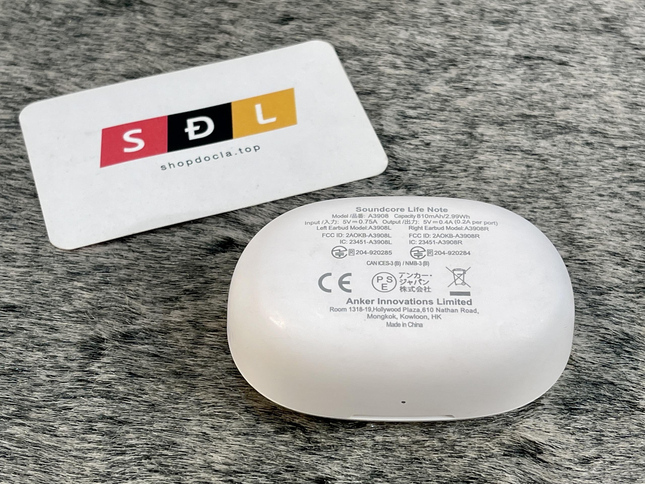Tai nghe bluetooth True Wireless Anker Soundcore Life Note A3908 loại no box
