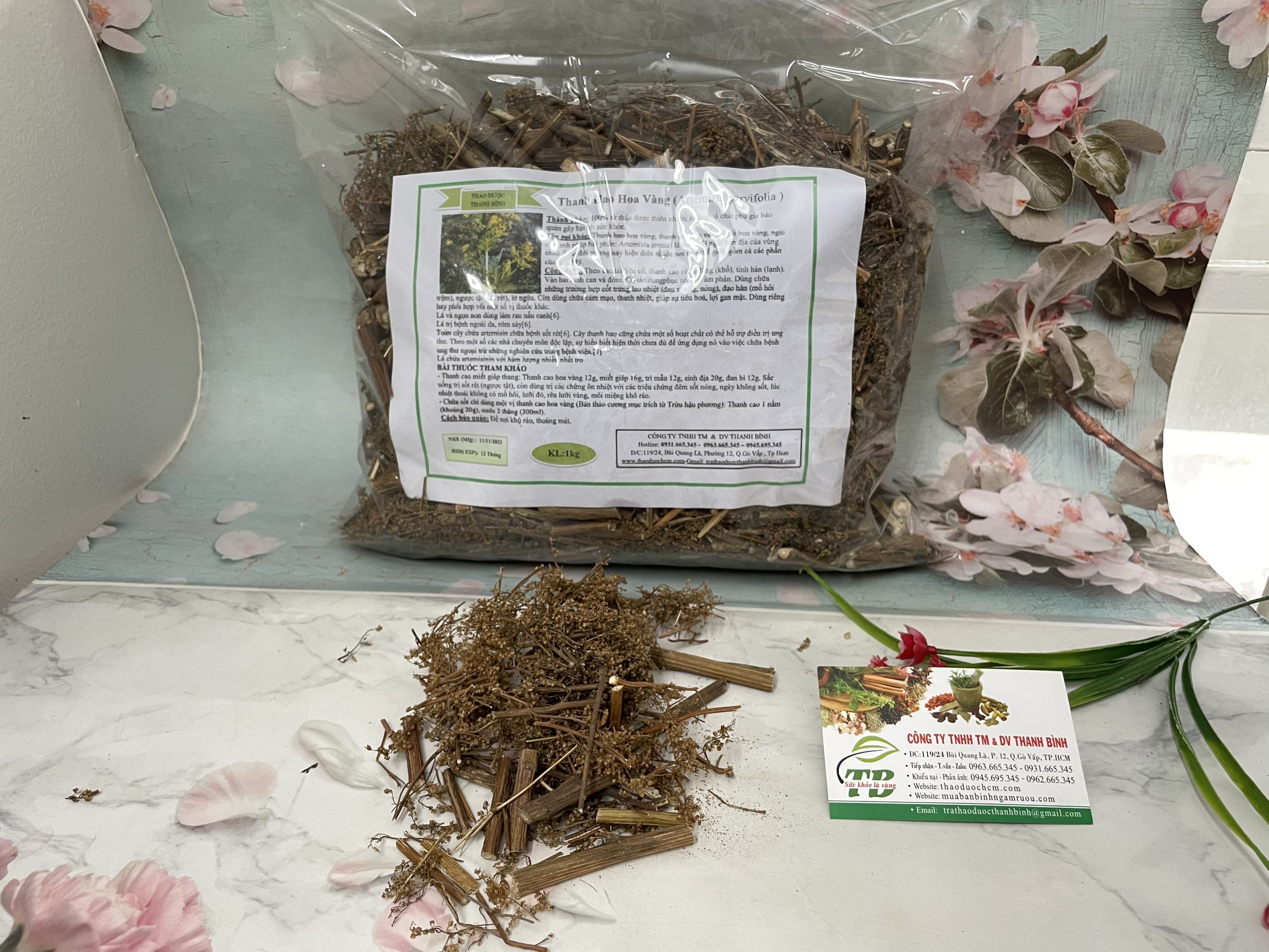 Thanh Hao Hoa Vàng 100G - Hàng Loại 1