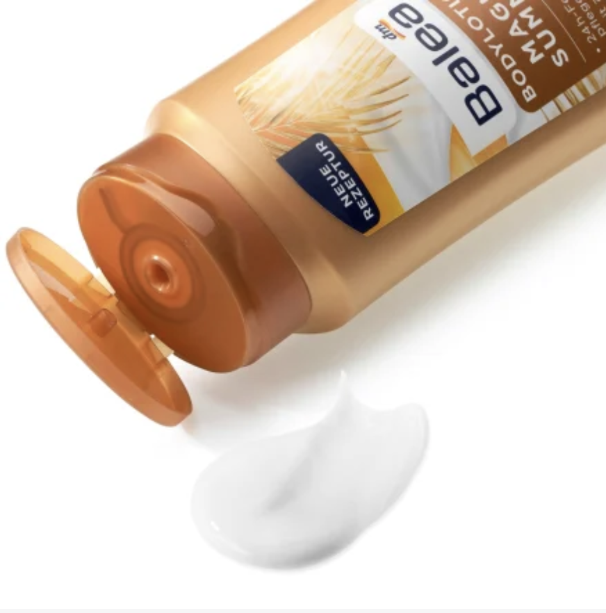 [HÀNG NỘI ĐỊA ĐỨC] - SỮA DƯỠNG THỂ GIỮ MÀU DA NÂU MAGIC SUMMER BALEA – 400ML