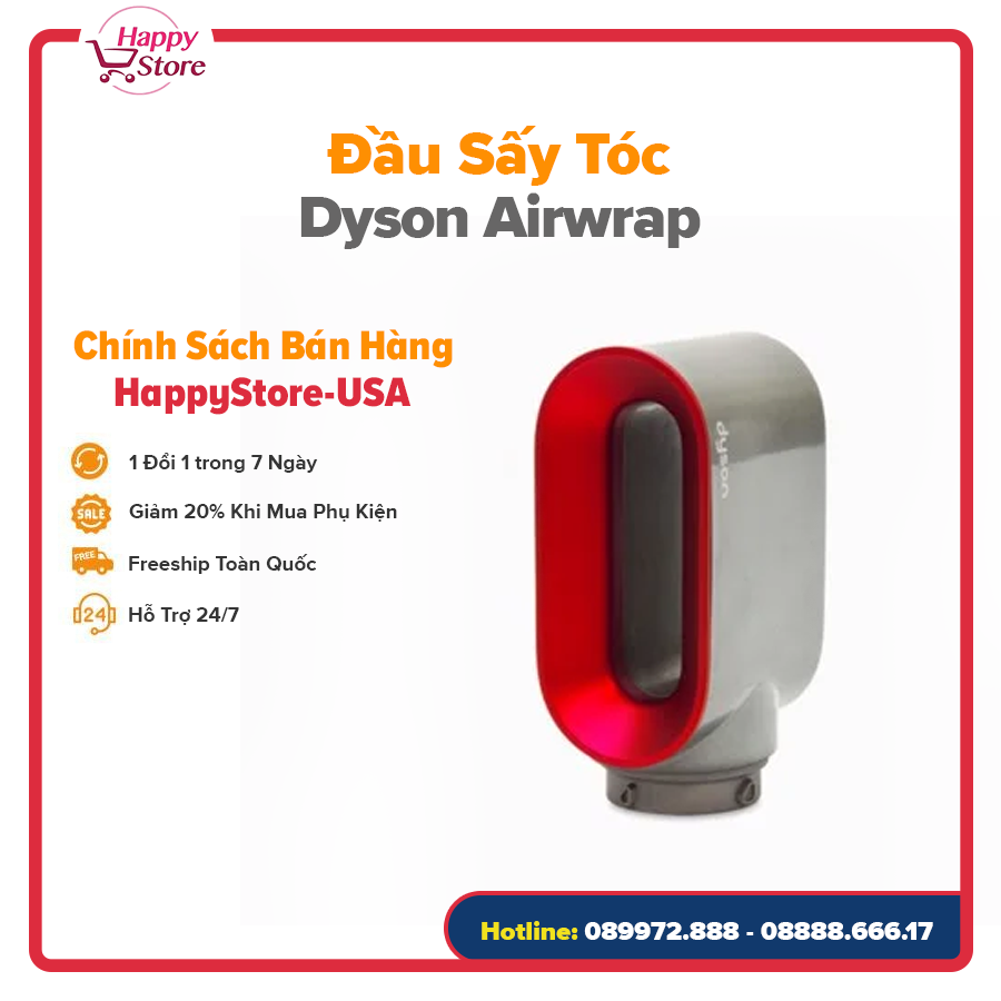 [PHỤ KIỆN CHÍNH HÃNG] ĐẦU SẤY TÓC DYSON AIRWRAP