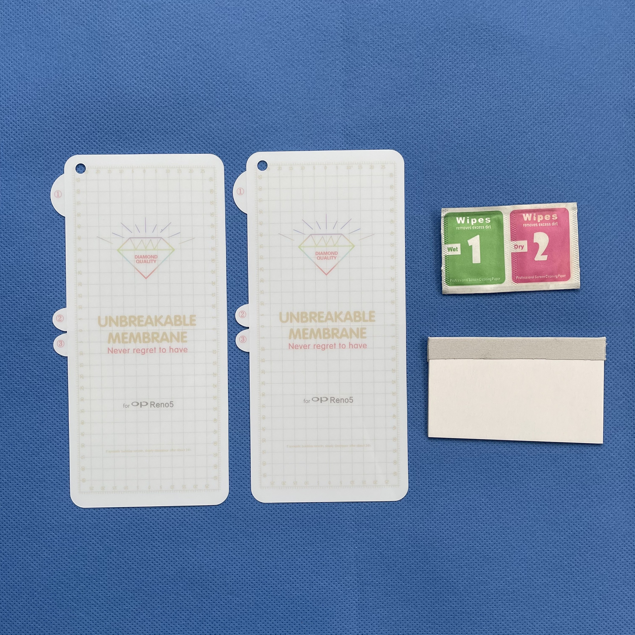 Bộ 2 mặt trước PPF cho Oppo Reno 5 + tặng gạt dán