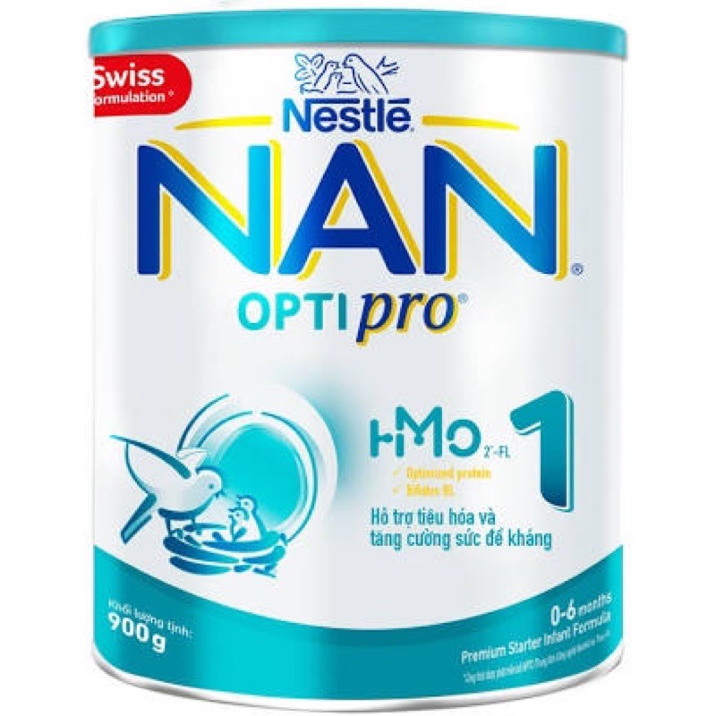 Sữa bột NAN 1 Optipro - 900g HSD 8-2024 MÓP