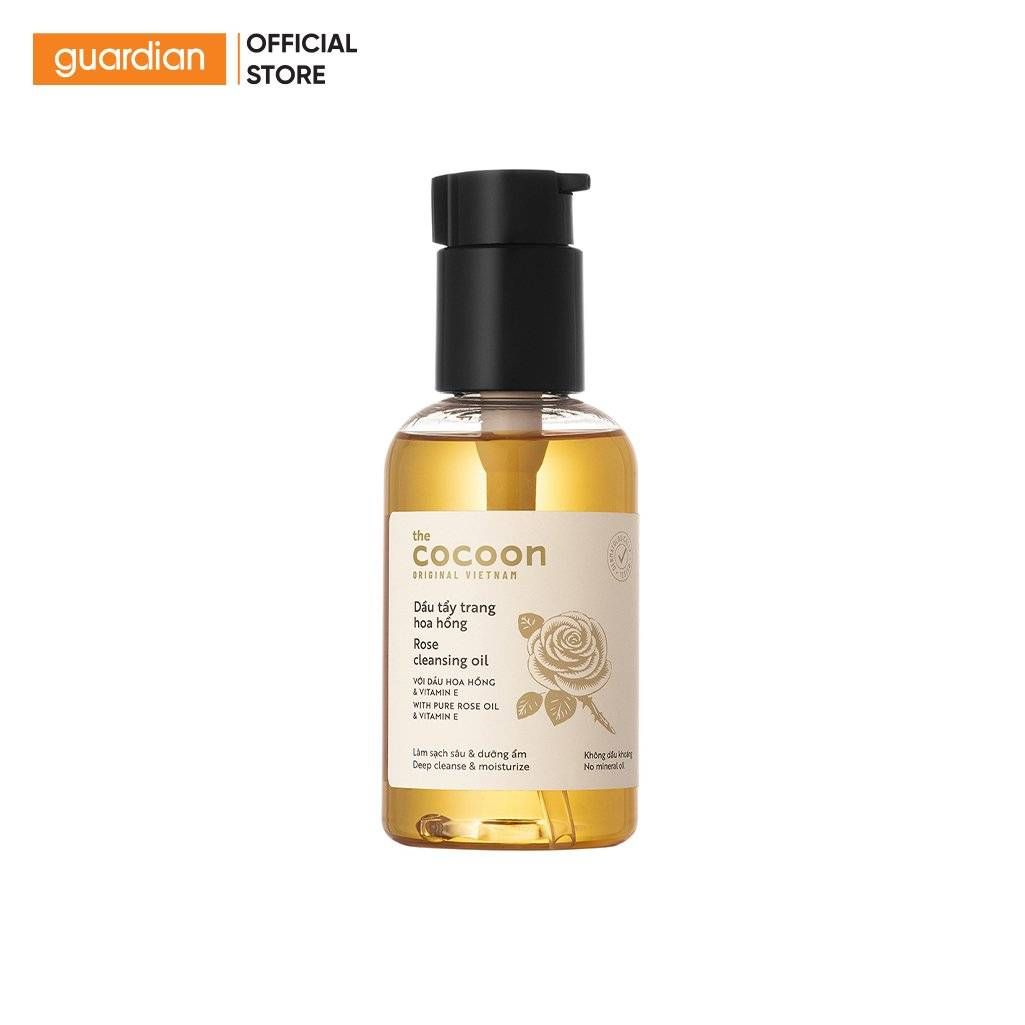 Dầu tẩy trang hoa hồng cocoon 140ml