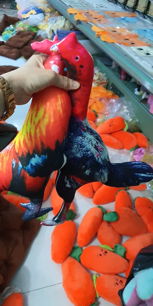 Thú bông 3D cao cấp -đồ chơi hinh thật