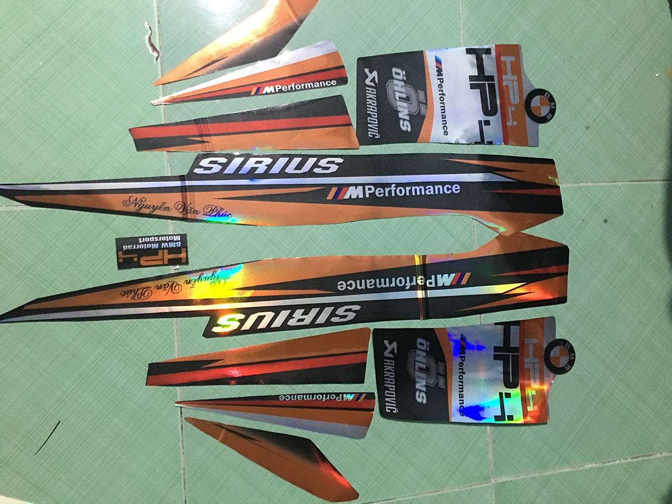 Tem sirius 110 cam đen HP4 crom