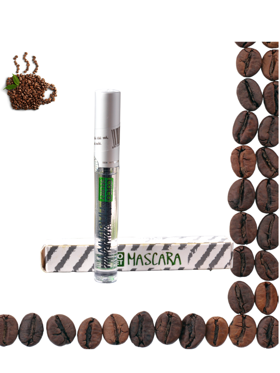 [HCM]Mascara dầu dừa dưỡng dài mi Coco Secret