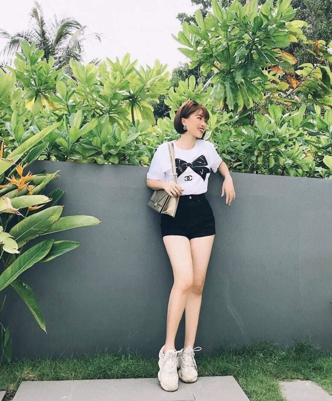 Quần kaki nữ lật lai,quần short nữ may lai quần short thời trang