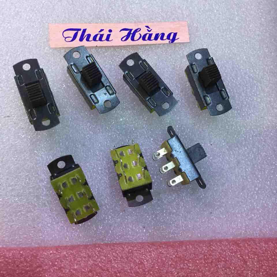 10 công tắc sắt 6 chân gạt 2 nấc bật và tắt