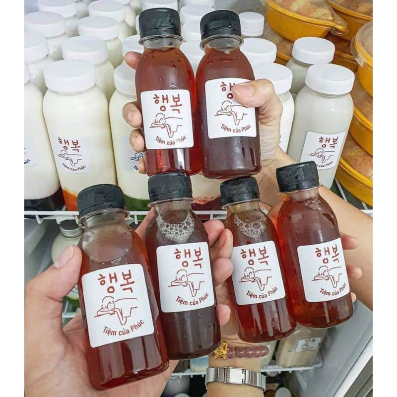 Chai nhựa 100ml nắp đen