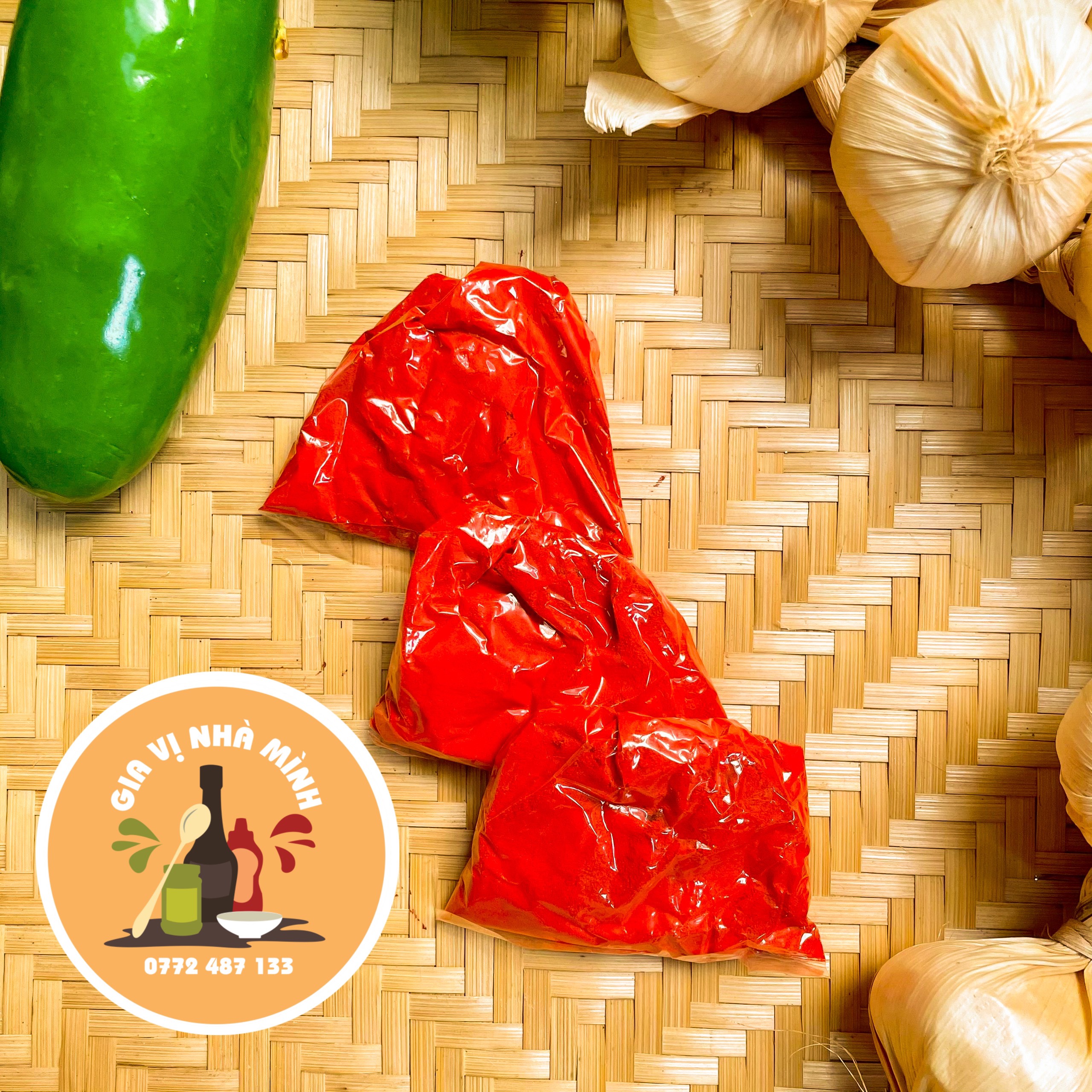 BỘT MÀU GẠCH TÔM (MÀU THỰC PHẨM ) -50GR