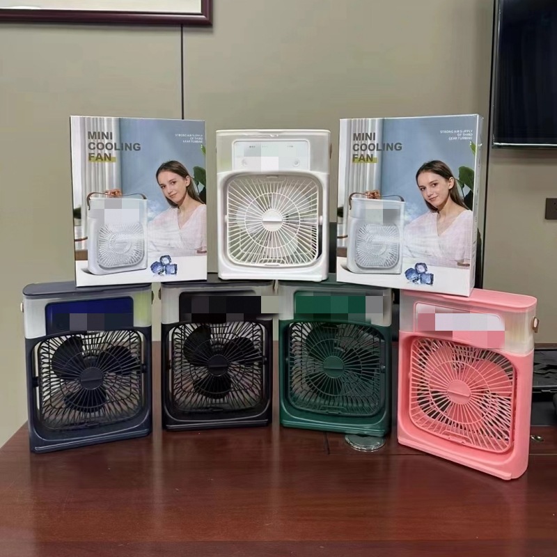 Quạt Điều Hòa Phun Sương Mini Để Bàn Mát Lạnh.