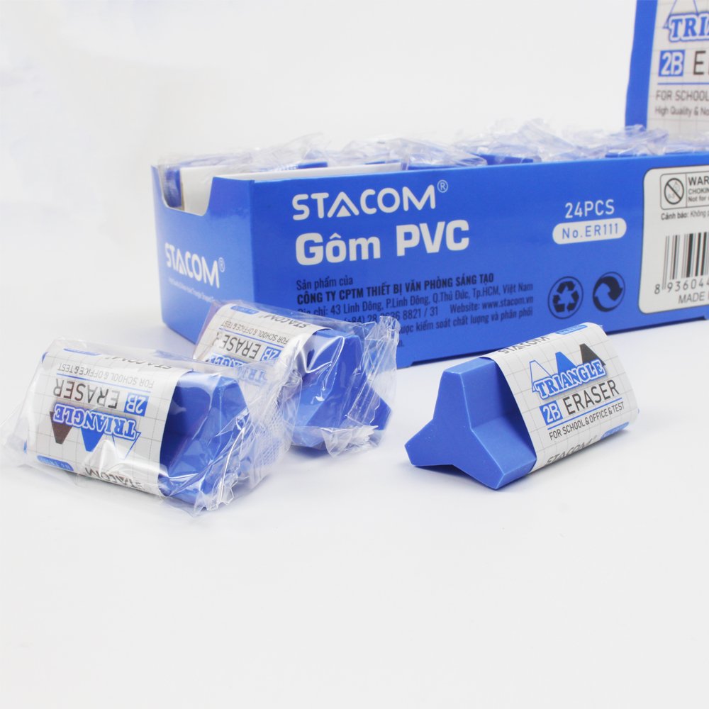 Gôm PVC tam giác Stacom ER111