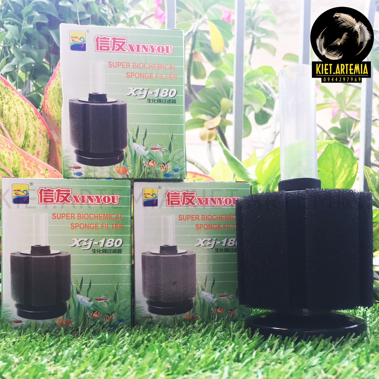 Lọc vi sinh hồ cá Bio xy180