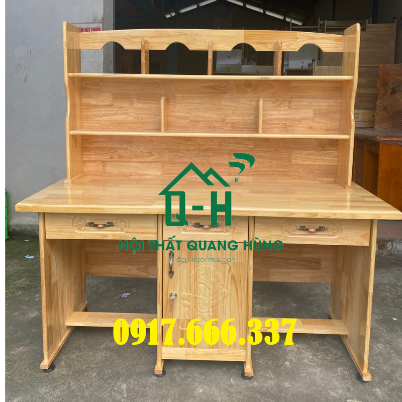 Bàn học sinh gỗ đôi cao cấp giao nhanh hcm