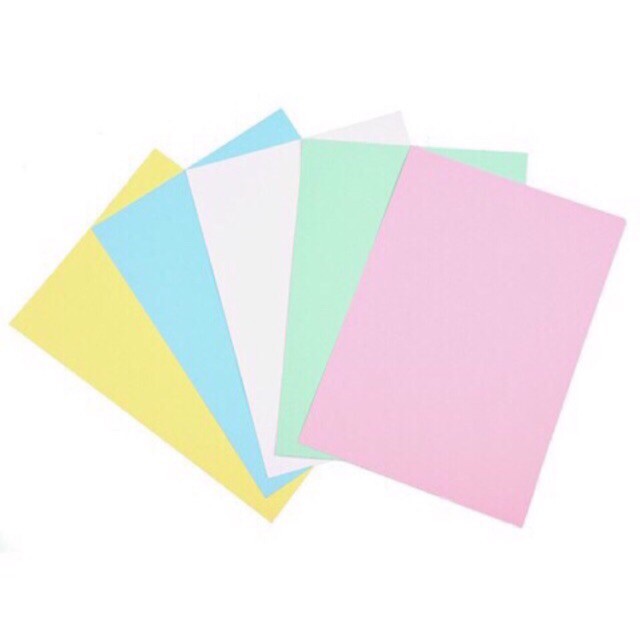 Giấy màu a4/80gms - 100 tờ