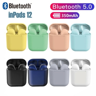 [ Hàng Xịn ] Tai Nghe Bluetooth Inpods Bản Pro Nút Cảm Ứng Phiên Bản Mới Hỗ Trợ Mọi Dòng Máy, 2 Tai Tự Kết Nối - Tai Nghe Bluetooth i12 Pin Trâu, Chống Ồn - Tai Nghe Buetooth Mini Chất Lượng Tốt 2
