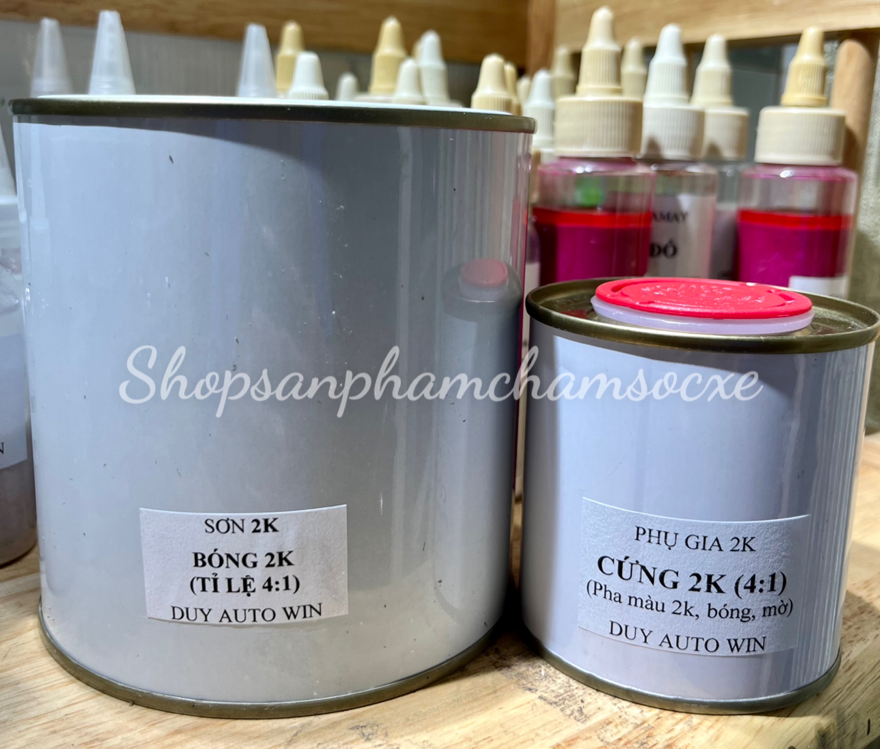 Combo Bóng 2k + cứng 2k - Bộ 1.25 kg; bộ 625g; bộ 375g