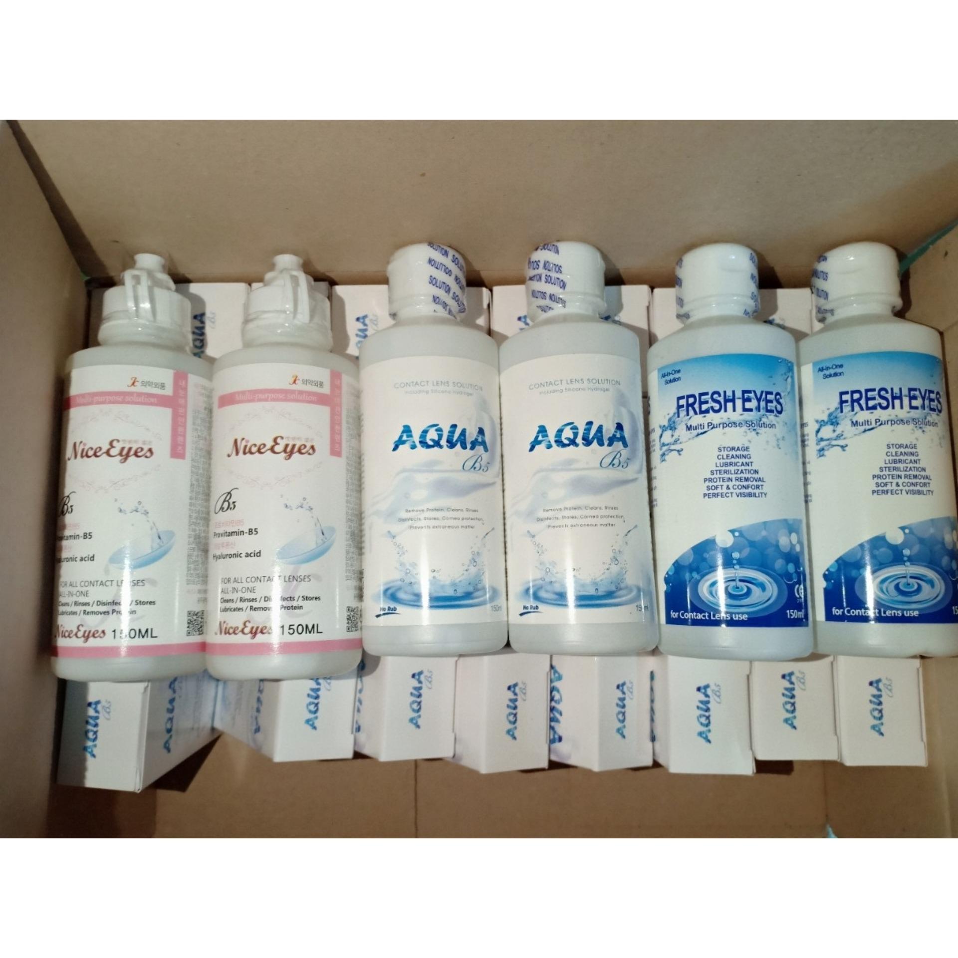 Contact lens solution NICE EYES 150ml ( 1 bottles )