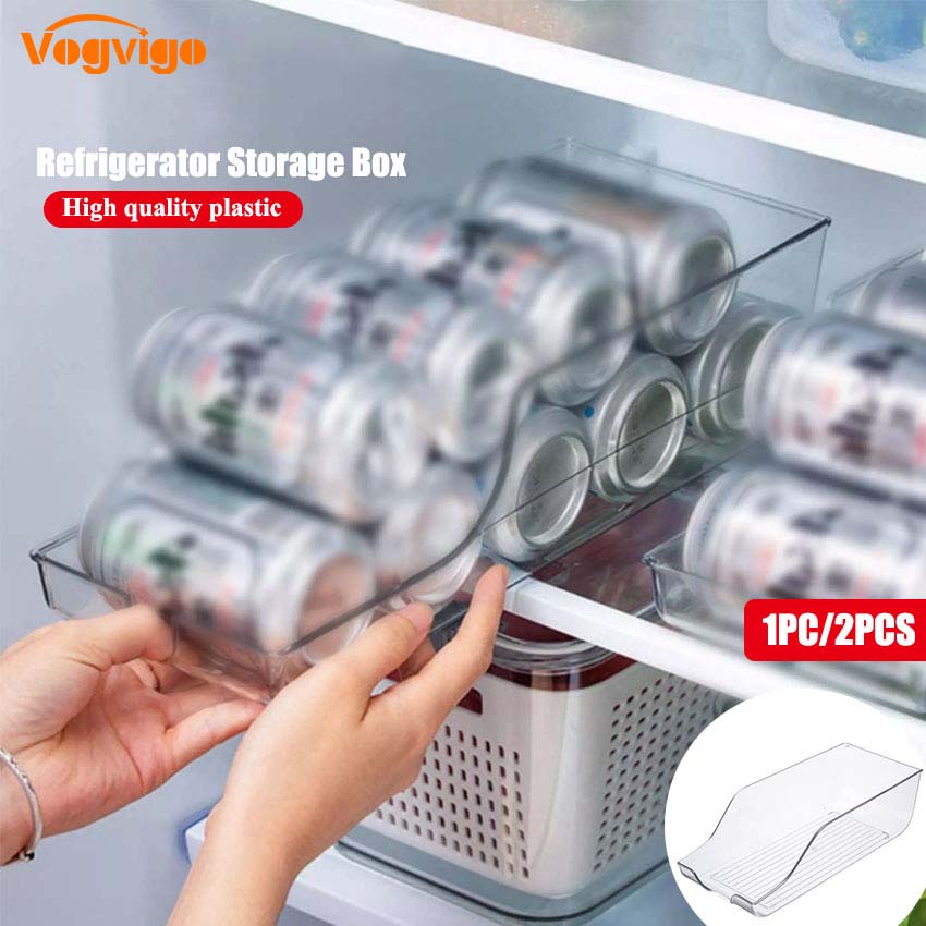 , Loại Ngăn Kéo Trong Suốt Bằng Nhựa Nhựa Sắc Nét Trong Suốt, Phù Hợp Cho Tủ Lạnh, Tủ Lạnh, Phòng Đựng Thức Ăn, Nhà Bếp, Mặt Bàn Và Tủ