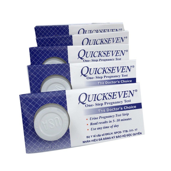 [combo 5 que] Que thử thai quickseven giá tốt