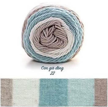 Len cầu vồng Rainbow Cotton 100g
