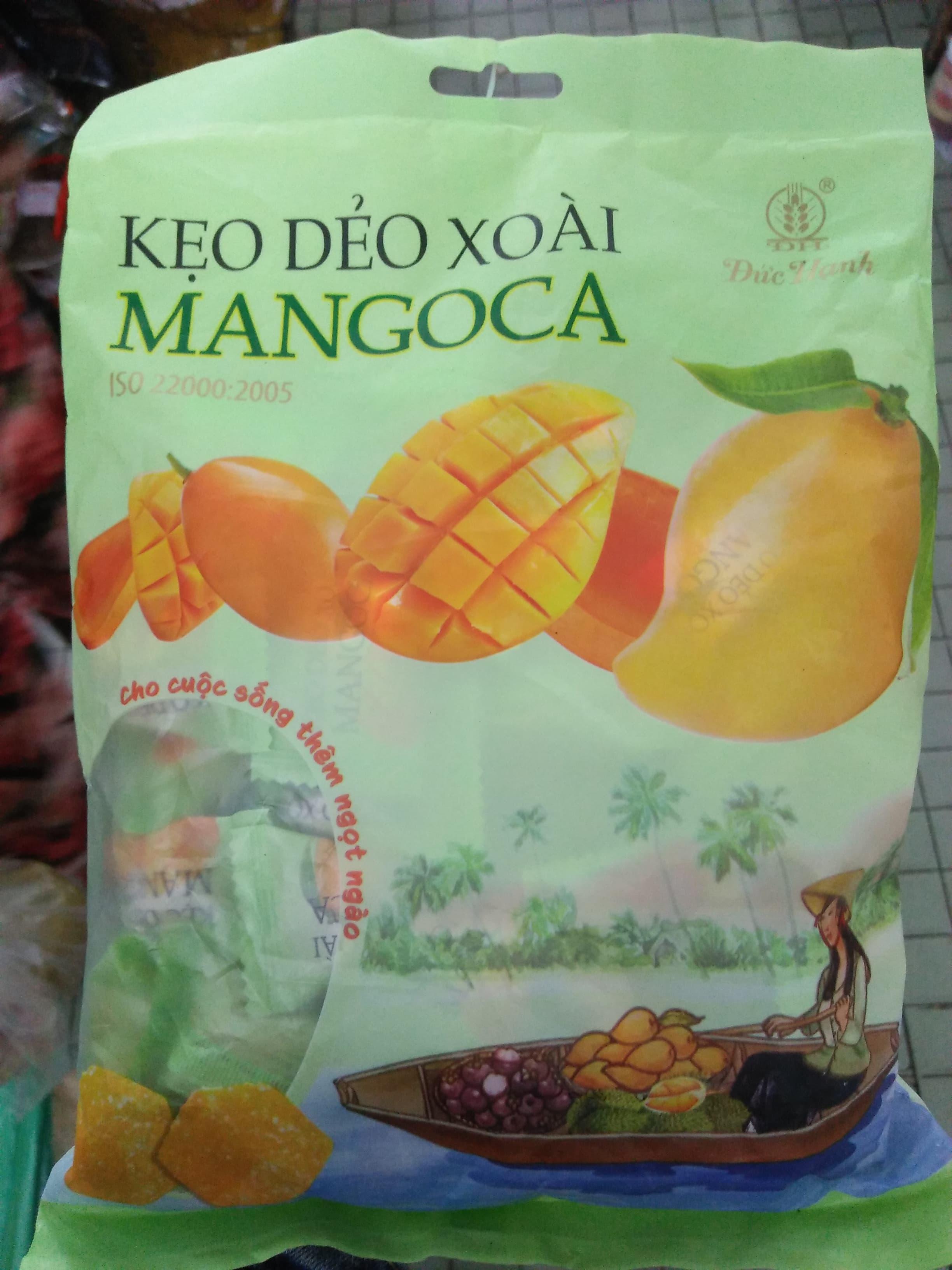 Kẹo dẻo xoài mangoca - túi 350g