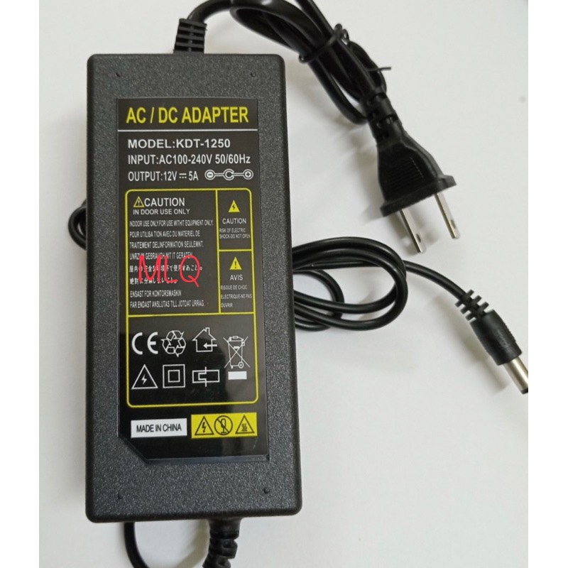 Nguồn ADAPTER 12V/5A