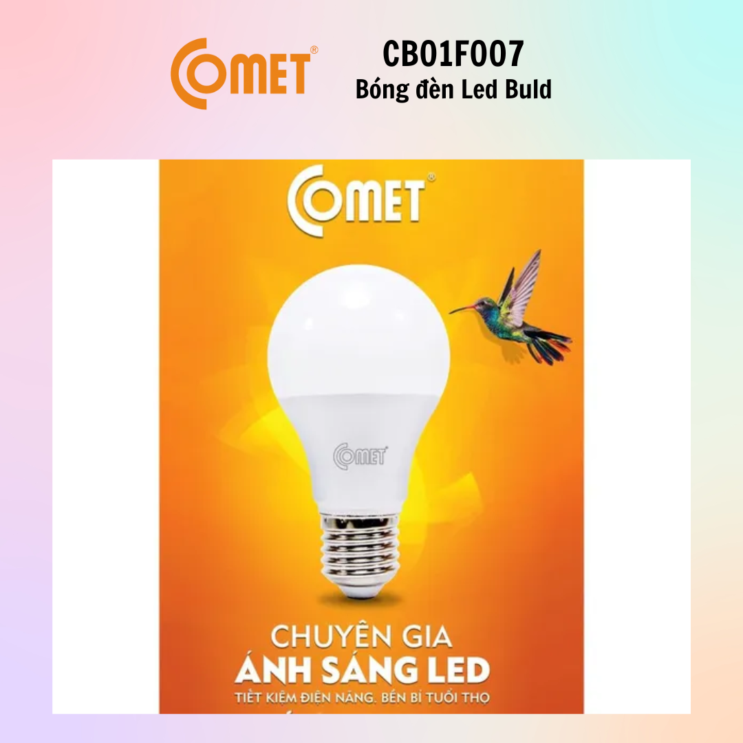 Bóng Đèn LED Bulb COMET CB01F003/CB01F005/CB01F007 [3W/5W/7W] - Hàng Chính Hãng
