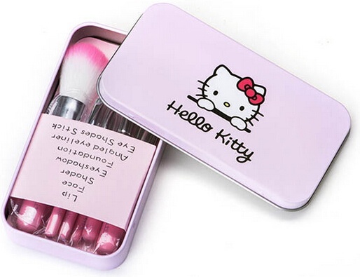 [HCM]Bộ cọ trang điểm cá nhân Hello Kitty