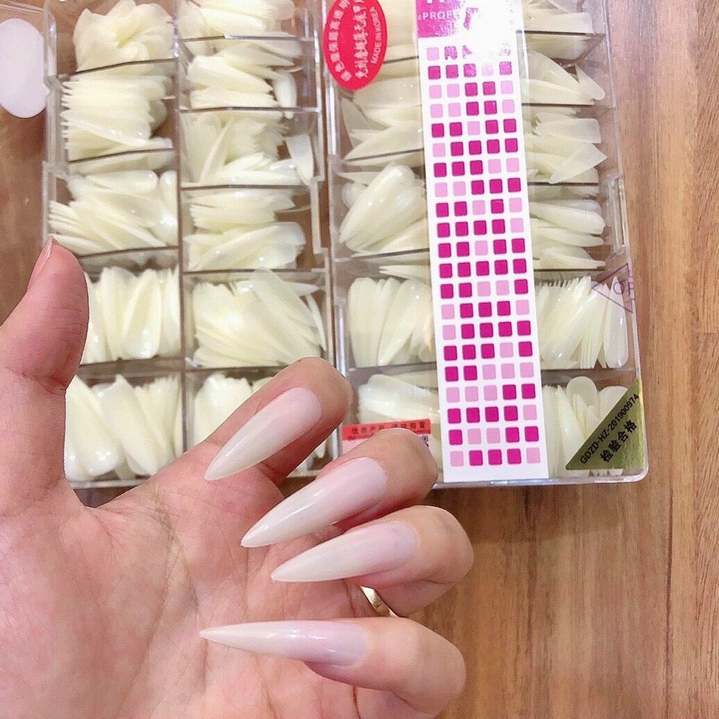 Móng up HSM trơn from nhọn - Mini Nails