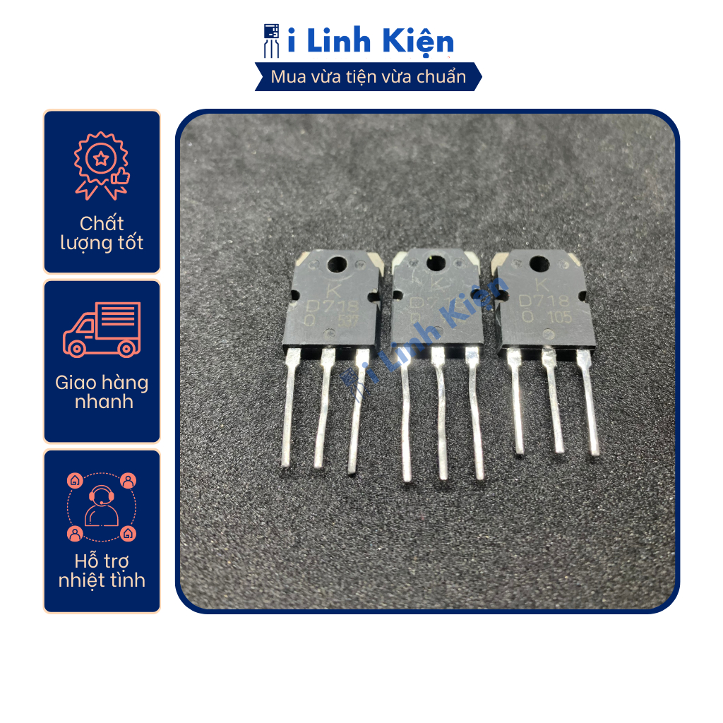 Cặp sò D718 B688 Combo 10 con chất lượng tốt